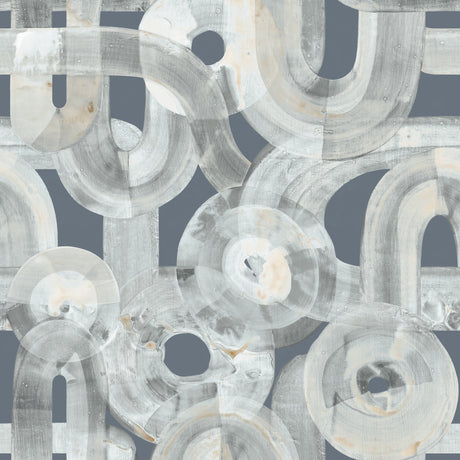 Galerie GH65320-23 Blue Brush Dance - Eade's Wallpaper