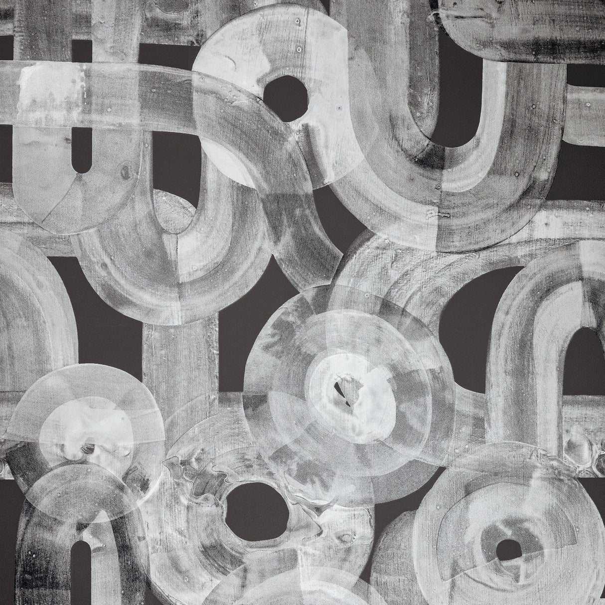 Galerie GH65324-23 Silver Grey Brush Dance - Eade's Wallpaper