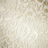 Galerie GH65333-23 Gold Operatic Flowers - Eade's Wallpaper