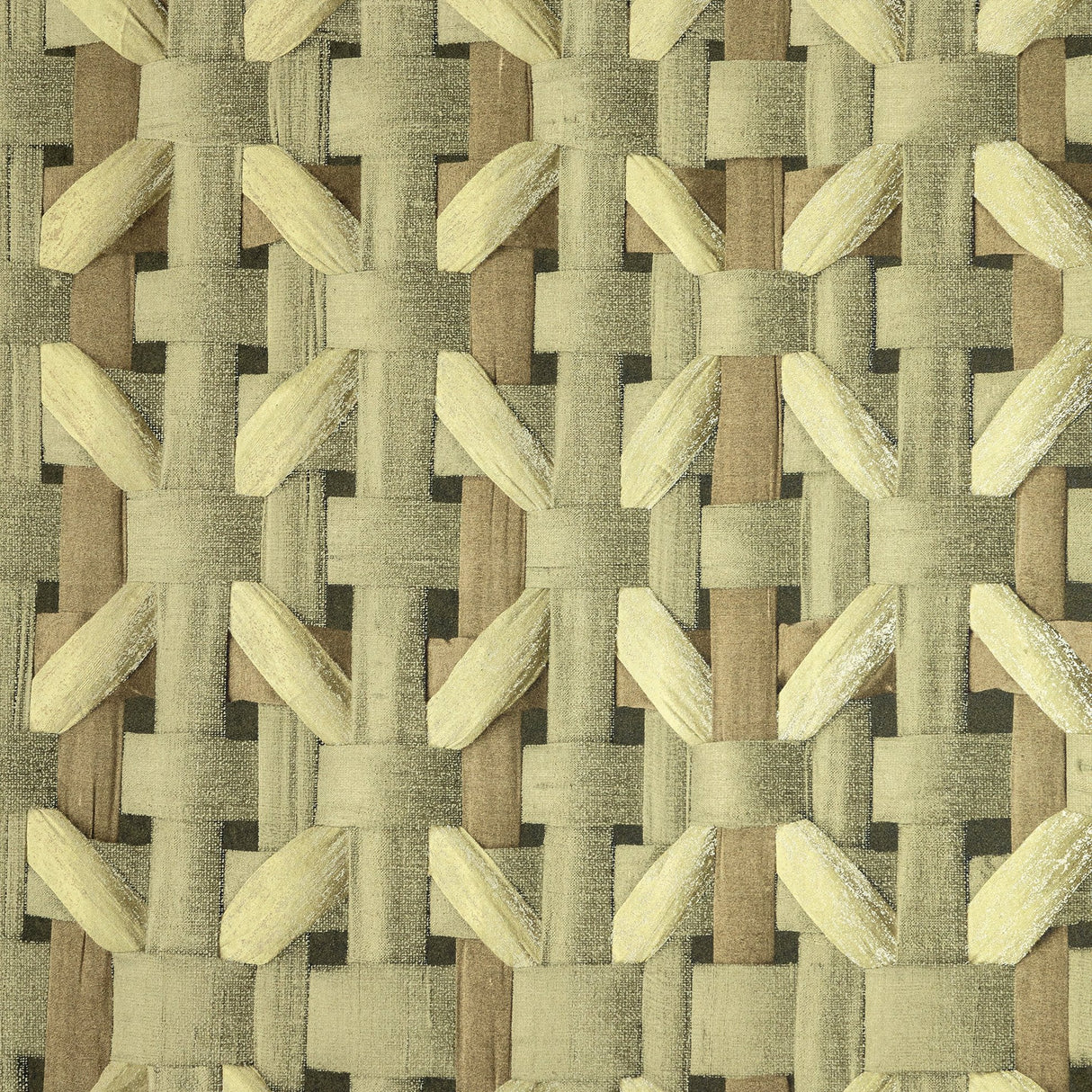 Galerie GH65335-23 Yellow Octagonal Honeycomb - Eade's Wallpaper