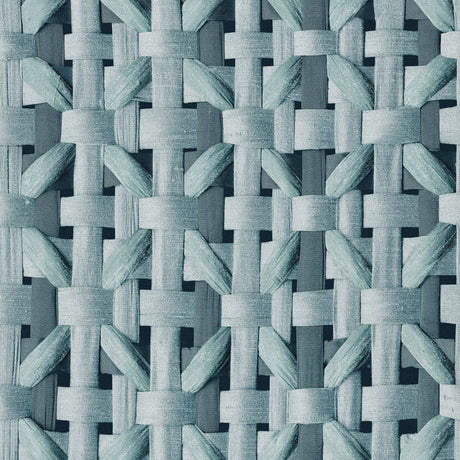 Galerie GH65337-23 Green Octagonal Honeycomb - Eade's Wallpaper