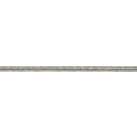 Schumacher 65421 PASCAL LINEN GIMP in ZINC Trim - AU NATUREL