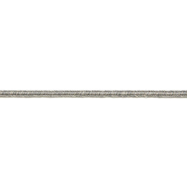 Schumacher 65421 PASCAL LINEN GIMP in ZINC Trim - AU NATUREL