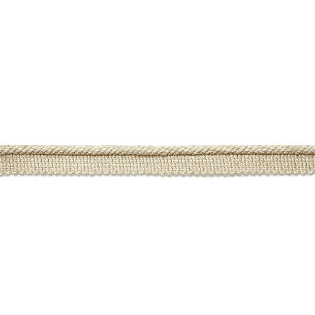 Schumacher 65431 AIMEE LINEN LIPCORD in CANDLELIGHT Trim - A