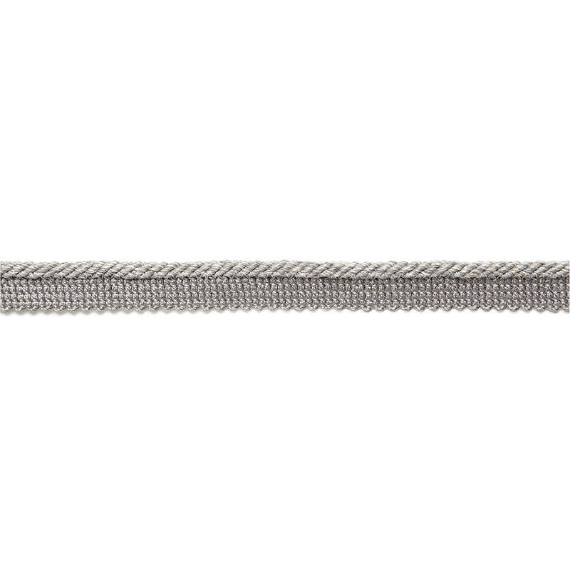 Schumacher 65433 AIMEE LINEN LIPCORD in ASH Trim - AU NATURE