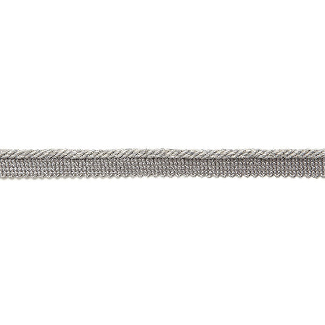 Schumacher 65433 AIMEE LINEN LIPCORD in ASH Trim - AU NATURE