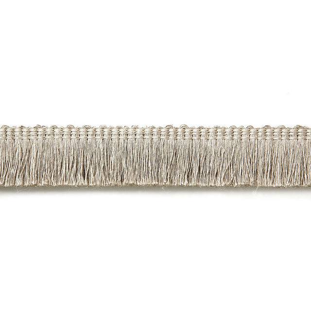 Schumacher 65443 ZOE LINEN RUCHE in LINEN Trim - AU NATUREL