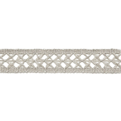 Schumacher 65491 NICOLE LINEN BRAID in GREIGE Trim - AU NATU