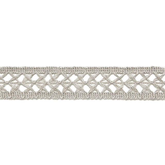 Schumacher 65491 NICOLE LINEN BRAID in GREIGE Trim - AU NATU
