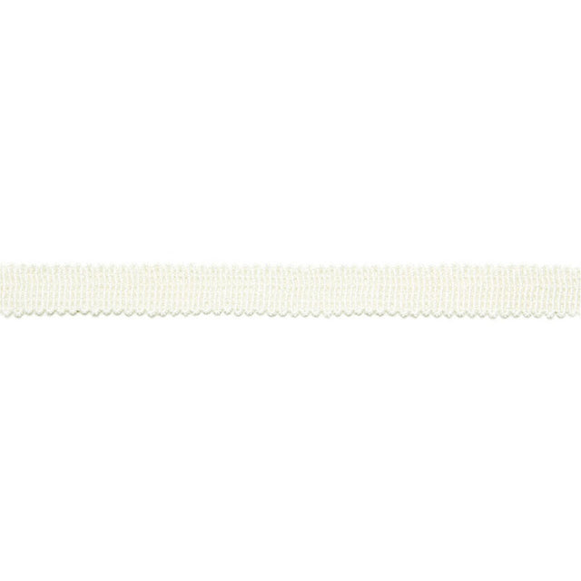Schumacher 65500 YVES LINEN TAPE in BLANC Trim - AU NATUREL