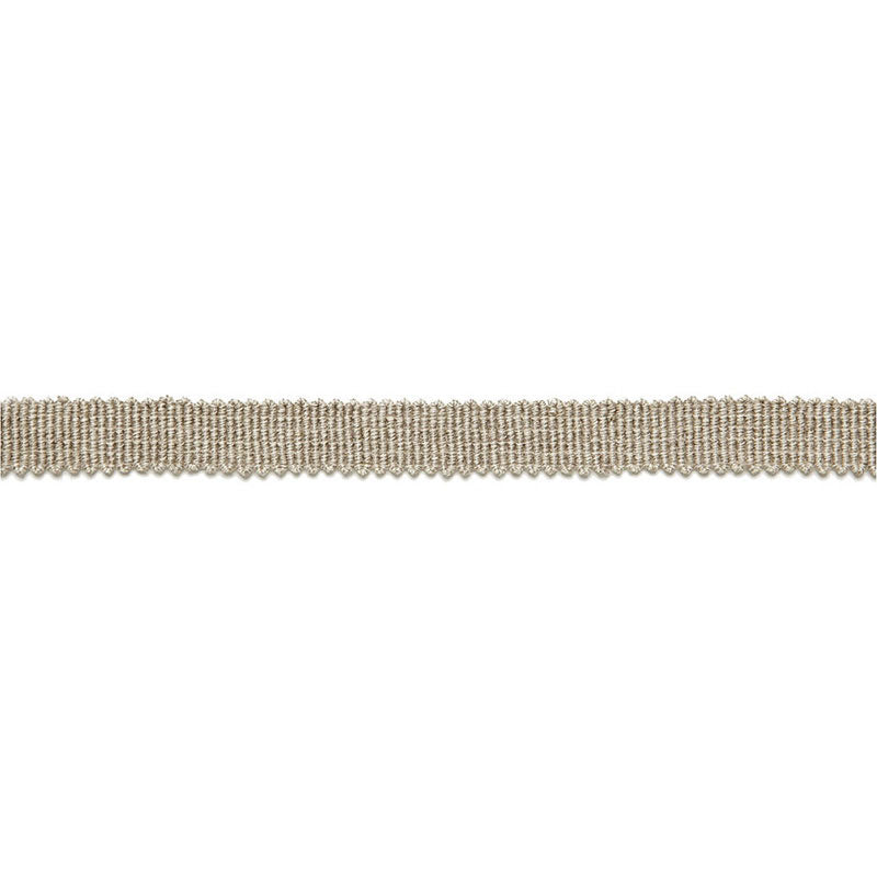 Schumacher 65501 YVES LINEN TAPE in GREIGE Trim - AU NATUREL