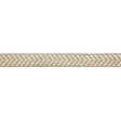 Schumacher 65581 FRANCOISE LINEN BRAID in GREIGE Trim - AU N