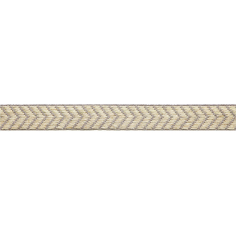 Schumacher 65581 FRANCOISE LINEN BRAID in GREIGE Trim - AU N