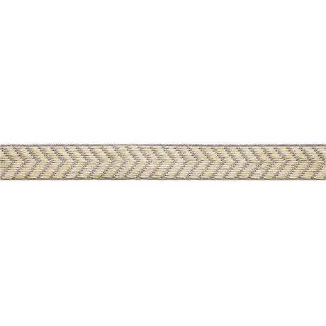 Schumacher 65581 FRANCOISE LINEN BRAID in GREIGE Trim - AU N