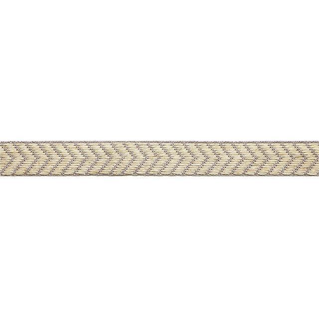 Schumacher 65581 FRANCOISE LINEN BRAID in GREIGE Trim - AU N