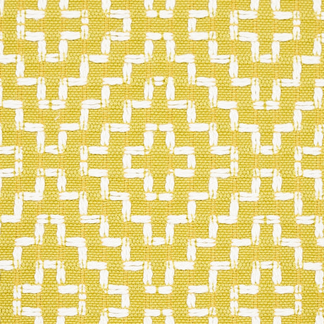 Schumacher 65622 SOHO WEAVE in CITRON Fabric - ESSENTIALS: S