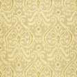 Schumacher Maroc Linen Damask Sauterne Fabric - Eade's Wallpaper