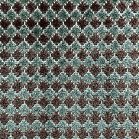 Schumacher Marrakesh Velvet River Fabric - Eade's Wallpaper