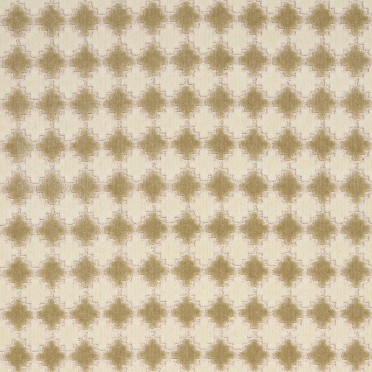 Schumacher Marrakesh Velvet Champagne Fabric - Eade's Wallpaper