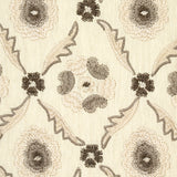 Schumacher Claremont Embroidery Grisaille Fabric
