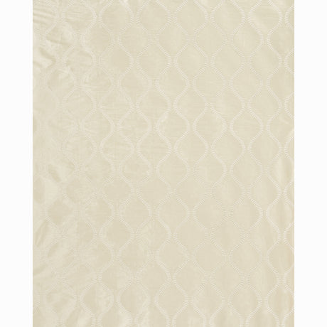 Schumacher Agadir Embroidery Champagne Fabric