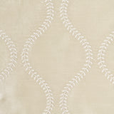 Schumacher Agadir Embroidery Champagne Fabric