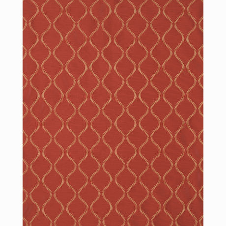 Schumacher Agadir Embroidery Spice Fabric