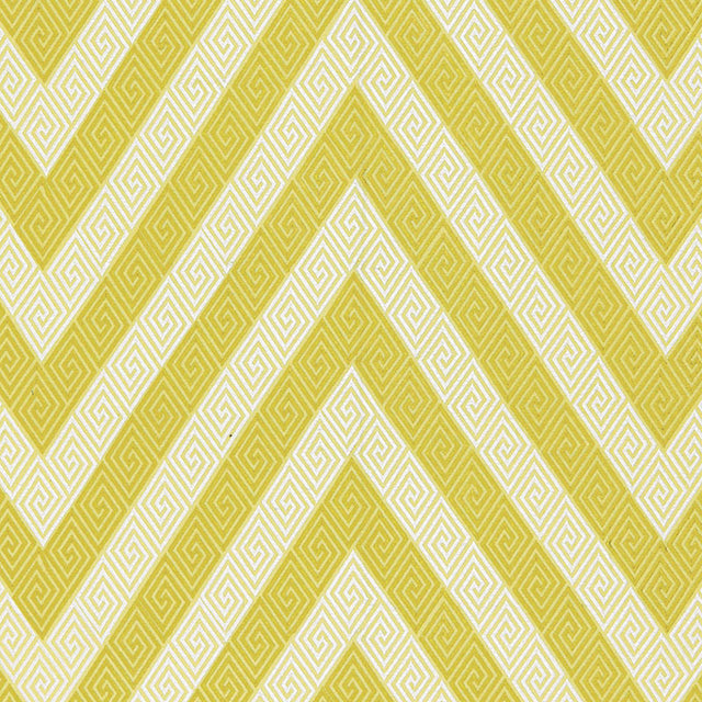 Schumacher Nebaha Embroidery Citron Fabric - Eade's Wallpaper