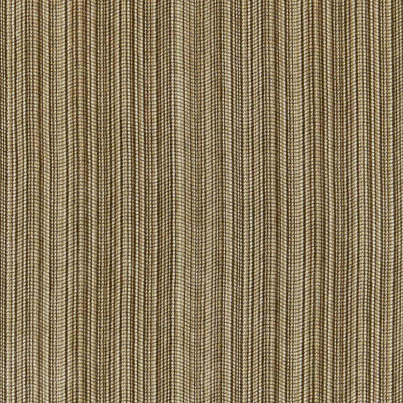 Schumacher Menton Chenille Teak Fabric - Eade's Wallpaper