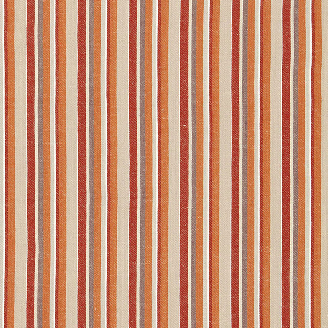 Schumacher Kiawah Stripe Valencia Fabric - Eade's Wallpaper