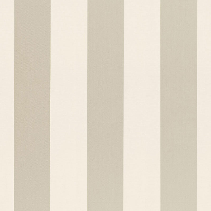Schumacher Beaufort Awning Stripe Platinum Fabric