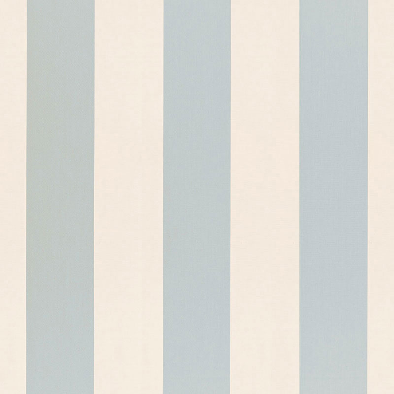 Schumacher Beaufort Awning Stripe Ciel Fabric
