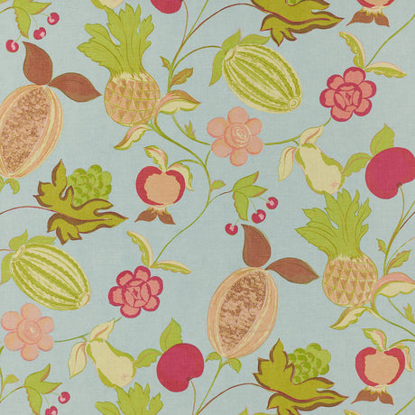 Schumacher 660N67 MIRANDA in ROBIN'S EGG Fabric - RAOUL TEXT