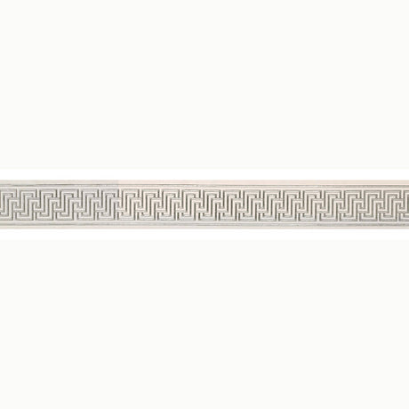 Schumacher 66145 LABYRINTH TAPE in PLATINUM Trim - MARY MCDO