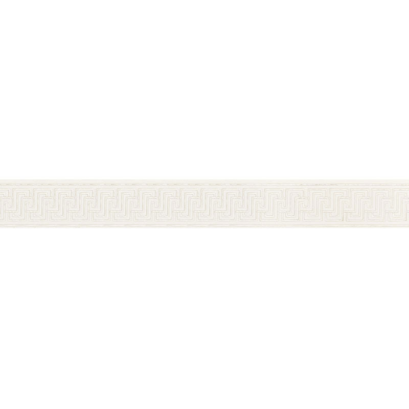 Schumacher 66146 LABYRINTH TAPE in SILVER Trim - MARY MCDONA