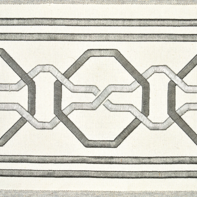 Schumacher 66151 MALMAISON TAPE in SWAN Trim - MARY MCDONALD