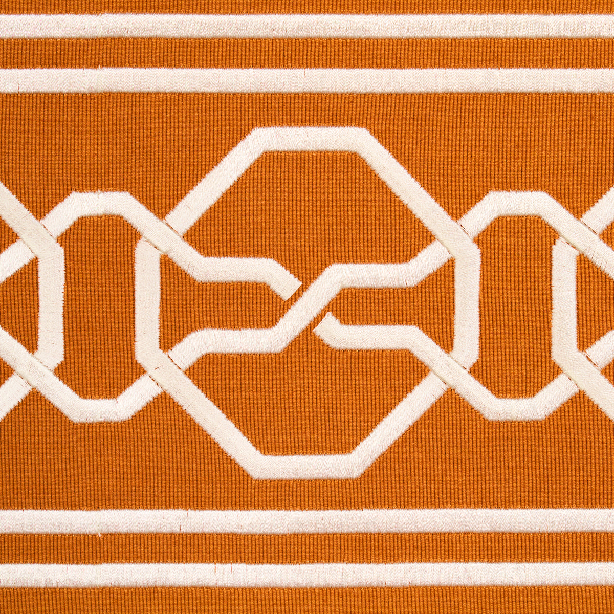 Schumacher 66152 MALMAISON TAPE in TANGERINE Trim - MARY MCD