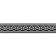 Schumacher 66153 MALMAISON TAPE in NOIR / SWAN Trim - MARY M