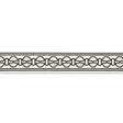 Schumacher 66157 MALMAISON TAPE in BLACK ON IVORY Trim - MAR