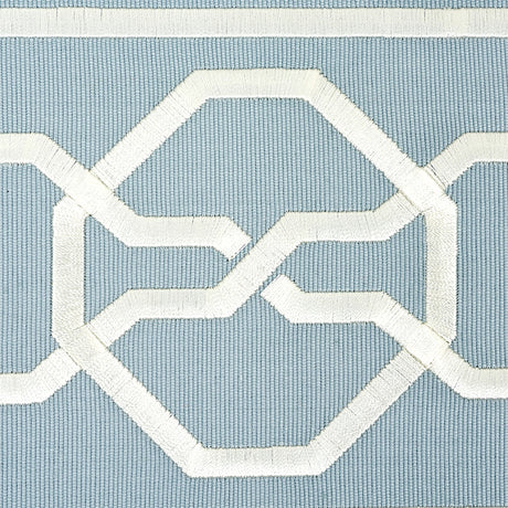 Schumacher 66158 MALMAISON TAPE in SKY Trim - STATEMENT TRIM