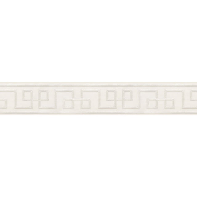Schumacher 66163 OCTAVIUS TAPE in SILVER Trim - MARY MCDONAL