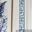 Schumacher 66165 OCTAVIUS TAPE in BLEU Trim - MARY MCDONALD