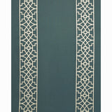 Schumacher Don'T Fret Bleu Marine Fabric