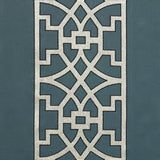 Schumacher Don'T Fret Bleu Marine Fabric