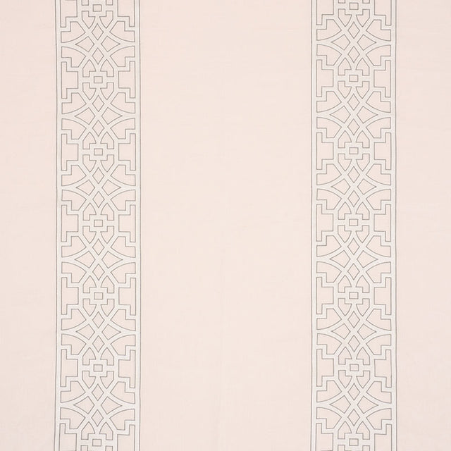 Schumacher 66183 DON'T FRET in BLUSH CONCH Fabric - SHEERS &