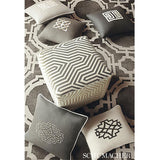 Schumacher Vanderbilt Velvet Greige Fabric - Eade's Wallpaper