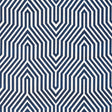 Schumacher Vanderbilt Velvet Bleu Fabric - Eade's Wallpaper