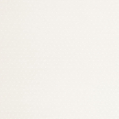 Schumacher Pin Dot Sheer Ivory Fabric - Eade's Wallpaper