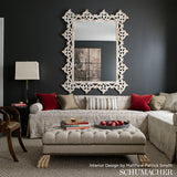 Schumacher Tali Weave Dove Fabric - Eade's Wallpaper