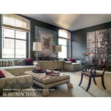 Schumacher Tali Weave Dove Fabric - Eade's Wallpaper